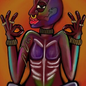 B2 "Feminine" Print
